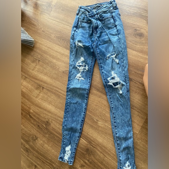 American eagle jeans size 2 long - Picture 1 of 2